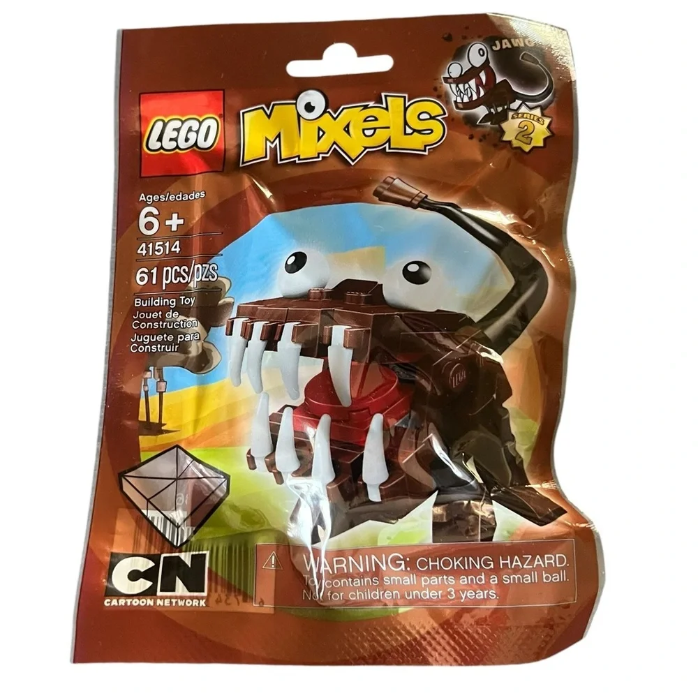 Retired Lego Mixels “Jawg” New in Sealed Package Ages 6+ Series 2 - Picture 1 of 4
